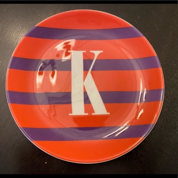 NWT Kate Spade to the letter “K” plate - Picture 1 of 5
